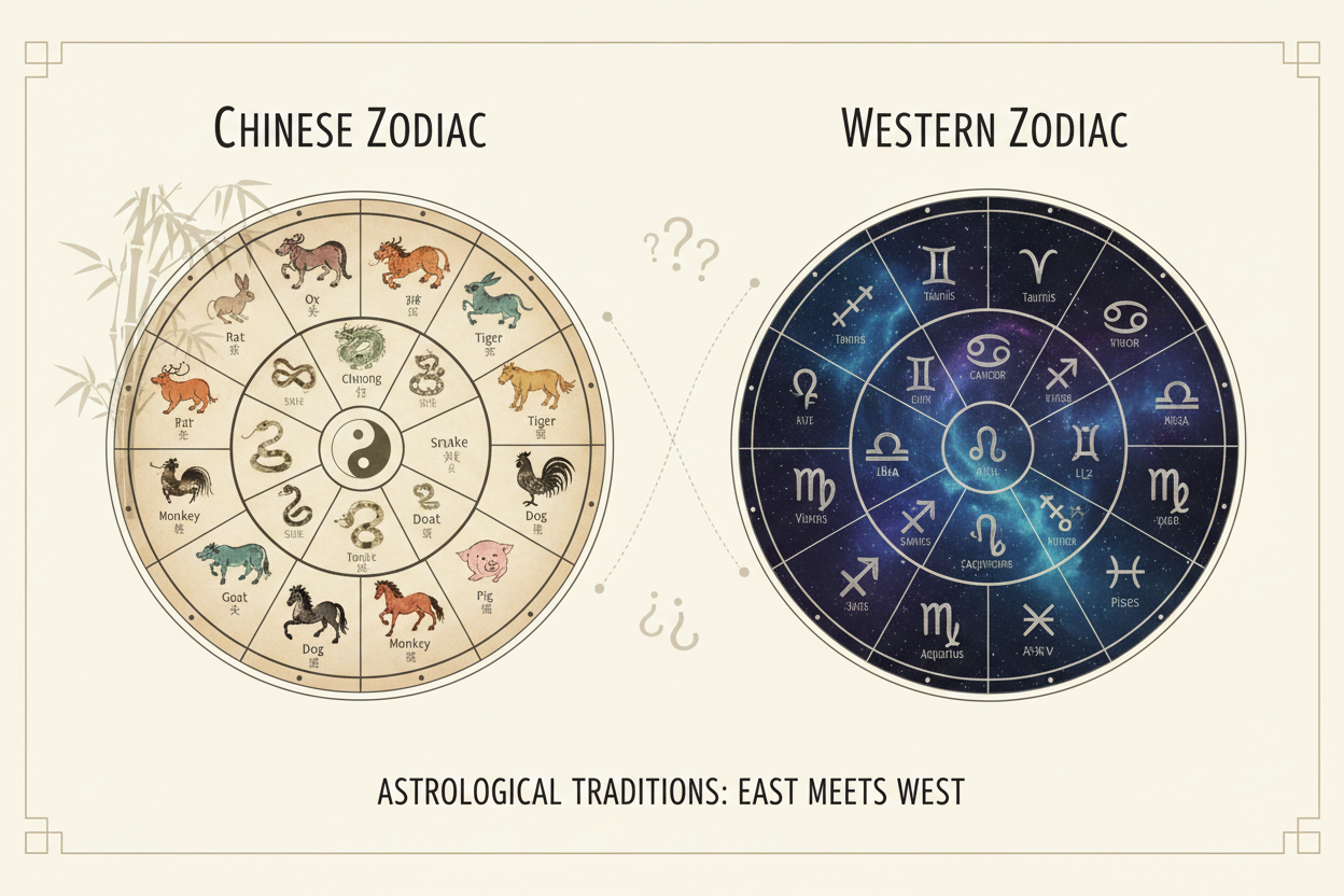 Chinese Zodiac vs. Western Zodiac: How They Connect, Differ, and Complement Each Other