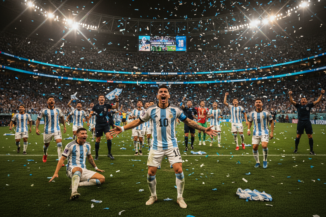 Argentina 2-1 England: Late Lautaro Winner Sends Messi and Argentina Back to the World Cup Final