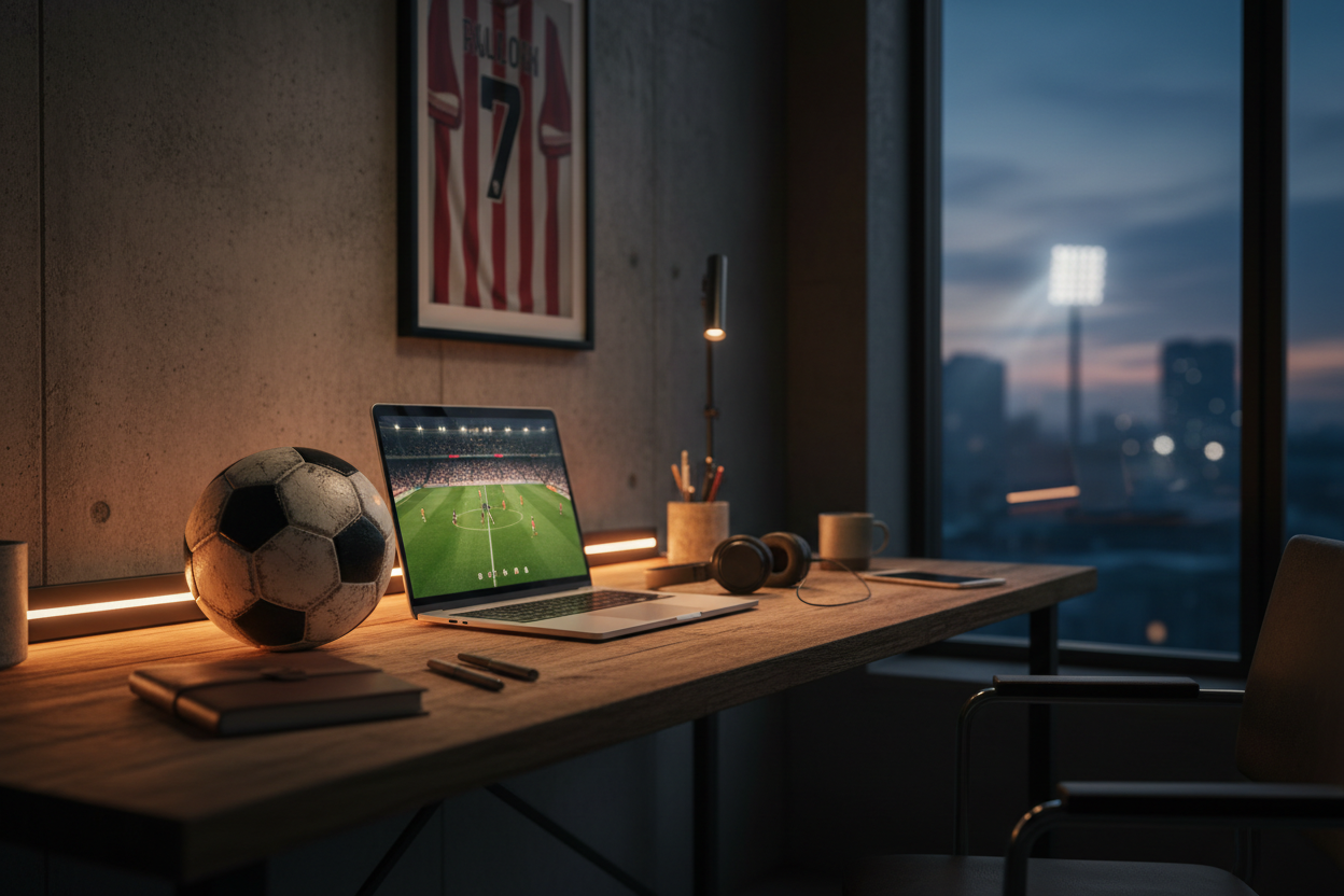 Why Soccer Fans Are Turning Their Desk Setups Into Part of the Game