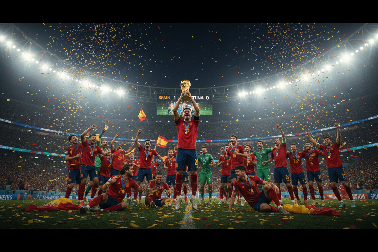 2026 World Cup Final Analysis: Spain Beat Argentina 1–0 to Win Their Second World Cup After 16 Years