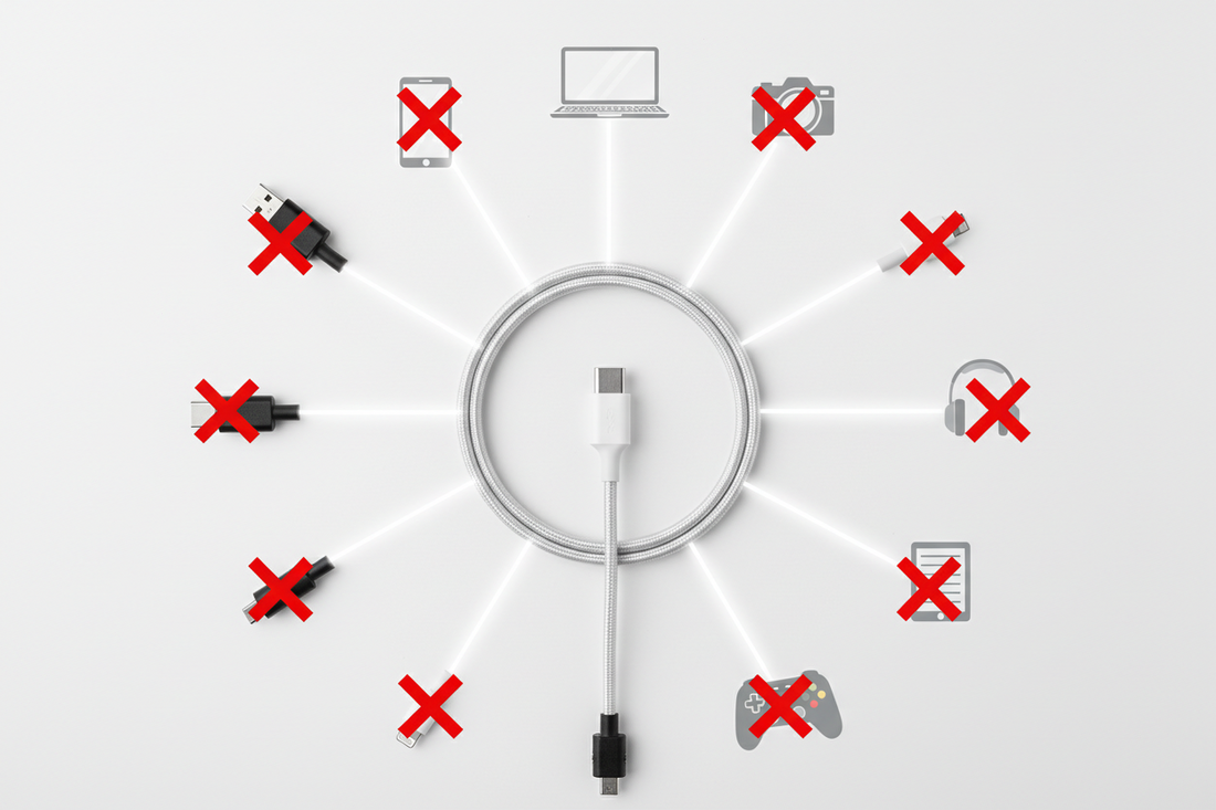 Why Is the World Moving to USB-C? And Why Do Smartwatches, E-Readers, and Smart Glasses Still Use Different Chargers?