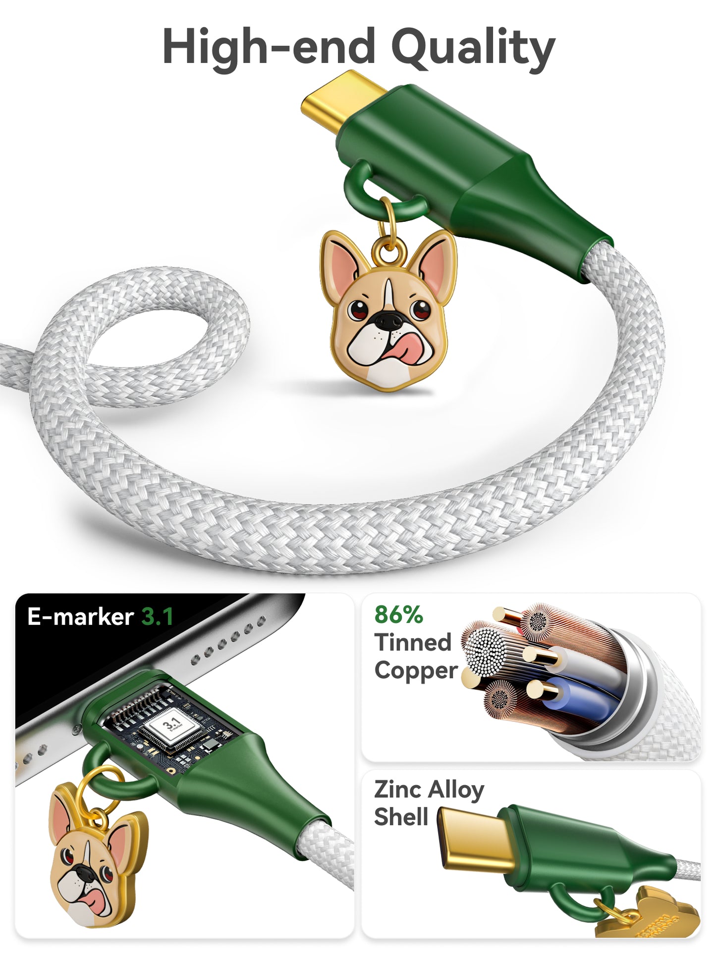 French Bulldog Cable