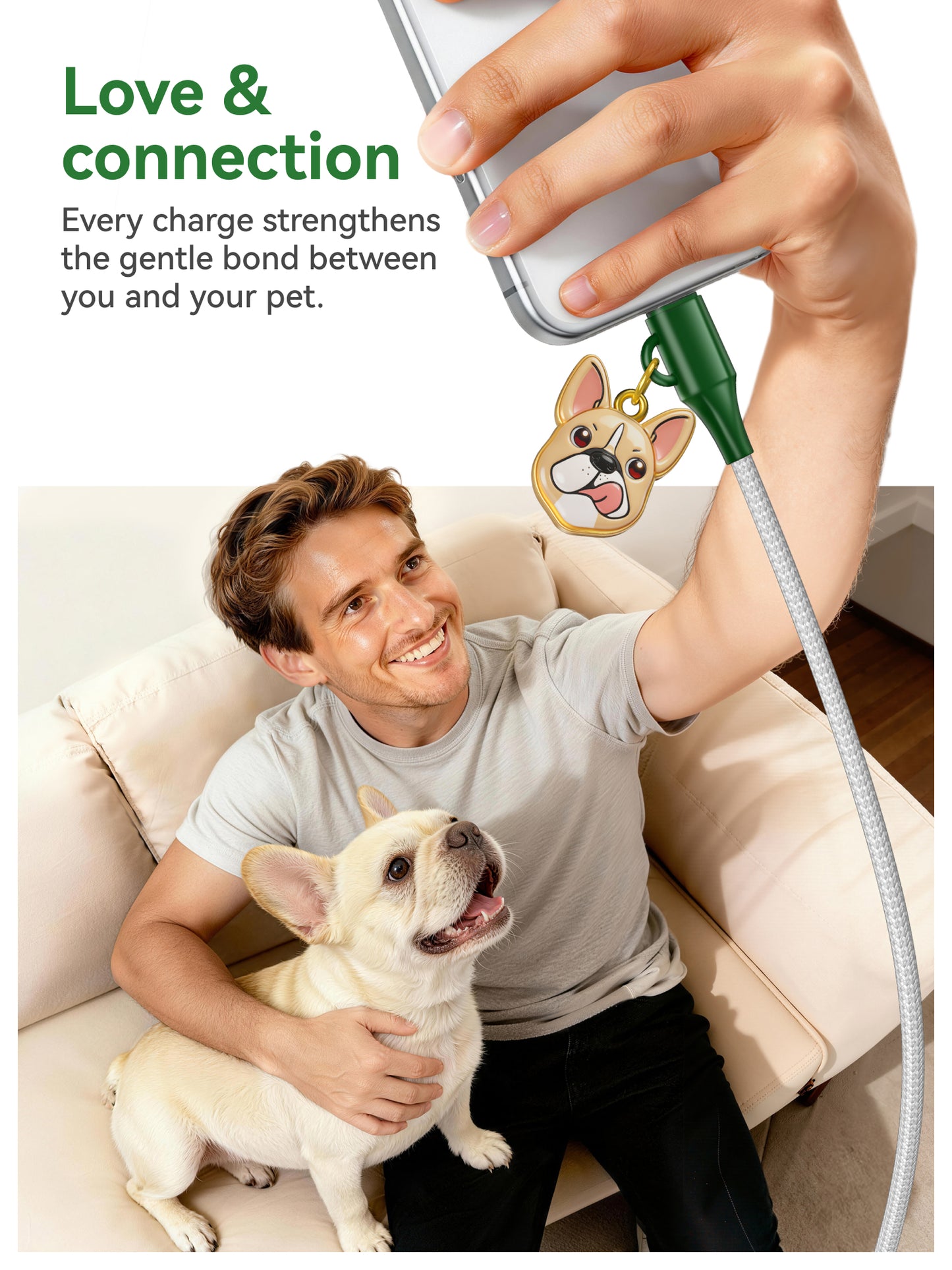 French Bulldog Cable